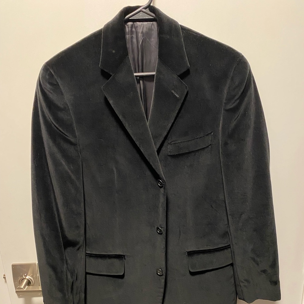 Calvin Klein velvet blazer